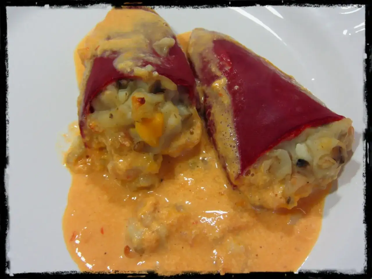 Pimientos rellenos de gambas - La receta que siempre sale bien