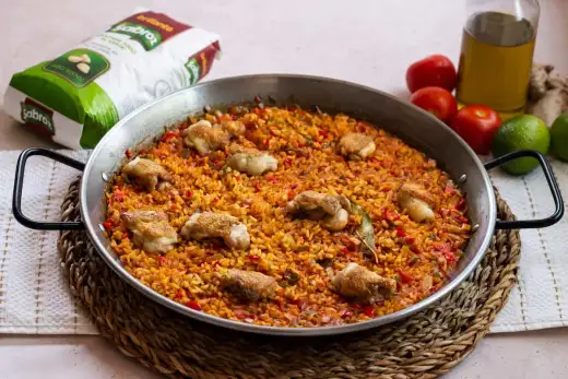 Arroz con alitas de pollo - El secreto del grano perfecto