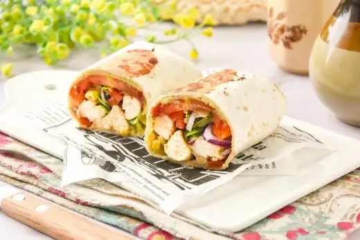Burritos de pollo perfectos - Jugosos, cerrados y deliciosos