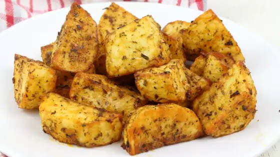 Patatas asadas en freidora de aire - El tiempo perfecto