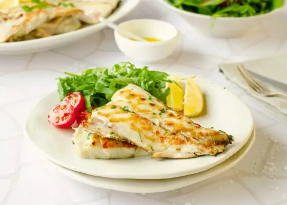 Corvina a la plancha perfecta - Jugosa y en su punto